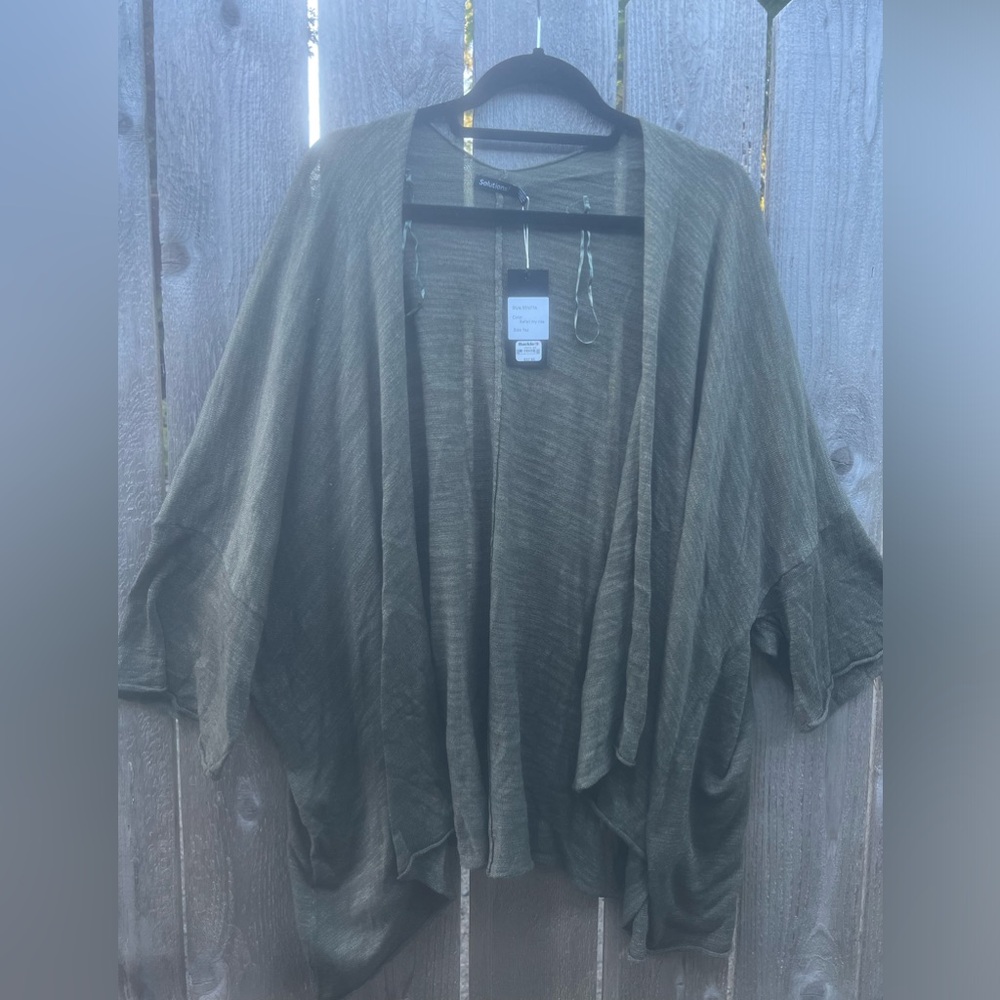 Green Women’s Cardigan